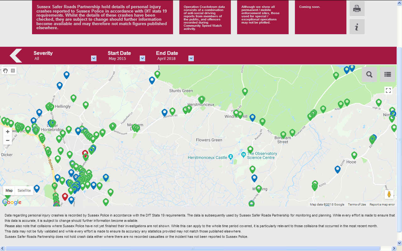 The A271 junction is an accident waiting to happen