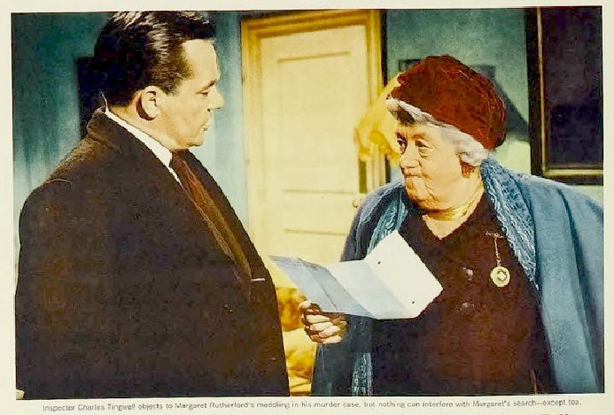 Charles Tingwell and Margaret Rutherford